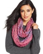 Collection Xiix All Over Paisley Lurex Infinity Loop - Lyst