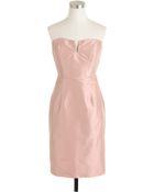 J.Crew Cathleen Dress In Silk Dupioni - Lyst