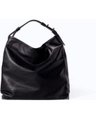 Zara Soft Bucket Bag - Lyst