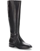 Nine West Baille Leather Riding Boots - Lyst