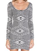 Rachel Pally Long Sleeve Mini Dress - Lyst