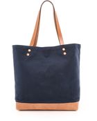 Southern Field Industries Waxed Canvas Tote - Lyst