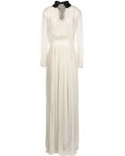 Alberta Ferretti Long Dress - Lyst