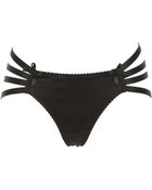 Bordelle Webbed Silk Satin Thong - Lyst