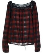 Replay Blouse - Lyst