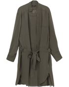 Isabel Marant Carla Georgette Shirt Dress - Lyst