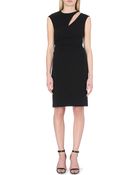 Emilio Pucci Cut-out Stretch-wool Dress - Lyst