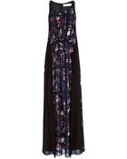 Thakoon Addition Printed Crepe Maxi Dress - Lyst