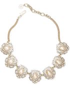 Ann Taylor Pearlized Blush Necklace - Lyst