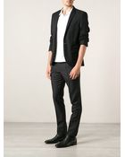 Emporio Armani Slim Fit Trouser - Lyst