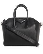 Givenchy Antigona Mini Leather Crossbody Bag - Lyst