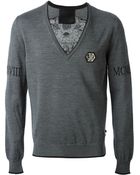 Philipp Plein The Head Sweater - Lyst