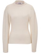 Jil Sander Cashmere-Mohair-Alpaca Pullover - Lyst