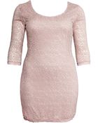 H&M + Lace Dress - Lyst