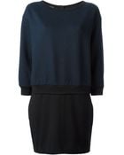 Pinko Patterned Dress - Lyst