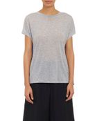 Thakoon Addition Stripe Back T-Shirt - Lyst