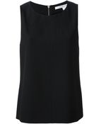 Diane von Furstenberg Zipped Tank Top - Lyst