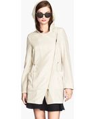 H&M Coat With A Hood - Lyst