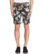 Scotch & Soda Gd Twill Belted Chino Short - Lyst