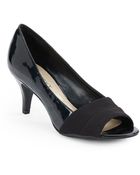 Ellen Tracy Inna Peep-Toe Pumps - Lyst