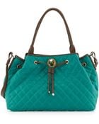 Love Moschino Borsa Quilted Faux-Leather Tote - Lyst