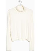 Mango Textured Alpaca Wool-Blend Sweater - Lyst