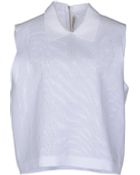 Balenciaga Sleeveless T-shirt - Lyst