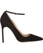 Manolo Blahnik Ankle-Strap Bb Pumps - Lyst