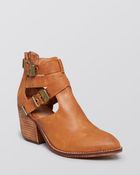 Jeffrey Campbell Ankle Booties Everwell Mid Heel - Lyst