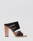 Dolce Vita Open Toe Slide Sandals - Odea High Heel - Lyst