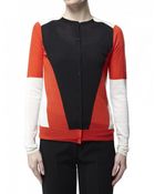 Joseph Cashmere Colour Block Cardigan - Lyst