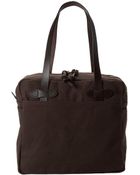 Filson Tote Bag With Zipper - Lyst