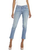 Levi's Petite Light Wash Mid-Rise Skinny Jeans - Lyst