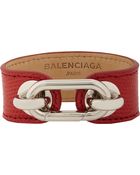 Balenciaga Lizard Skin Bracelet - Lyst