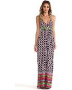 Trina Turk Venice Beach Halter Dress - Lyst