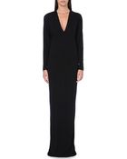 Gareth Pugh V-neck Jersey Gown - Lyst