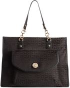 Tommy Hilfiger Th Coin Monogram Jacquard Tote - Lyst
