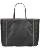 Bottega Veneta Intrecciato Leather And Ayers Tote - Lyst