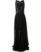 Zuhair Murad Embellished Sheer Gown - Lyst