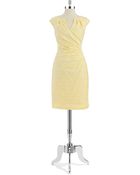 Adrianna Papell Patterned Sheath Dress - Lyst