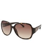 MICHAEL Michael Kors Women'S Grayson Square Tortoise Sunglasses - Lyst