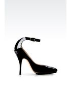 Emporio Armani Runway Pump In Patent - Lyst