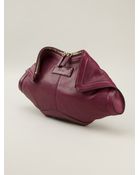Alexander McQueen De Manta Clutch - Lyst