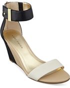 Marc Fisher Corri Wedge Sandals - Lyst