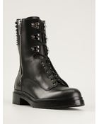 Sergio Rossi 'Rockstar' Studded Boots - Lyst