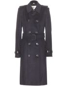 Burberry London Dunnington Wool Trench Coat - Lyst