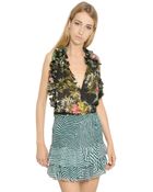 Etoile Isabel Marant Floral Printed Cotton Voile Top - Lyst