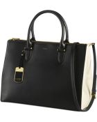 Lauren by Ralph Lauren Newbury Double Zip Satchel - Lyst