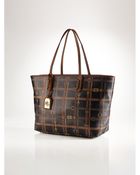 Lauren by Ralph Lauren Equestrian Gallaway Tote - Lyst