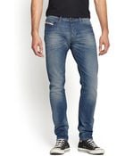 Diesel Mens Tepphar 831d Slim Tapered Fit Jeans - Lyst